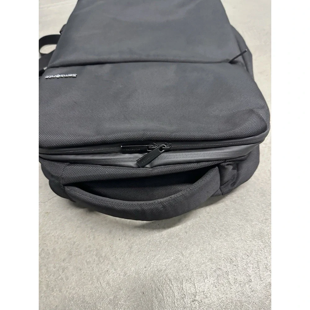 Samsonite Sintra 15.6 Laptop Travel Backpack Black Carry On Clamshell Bag